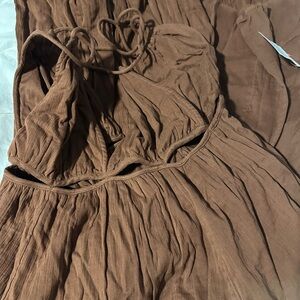 Brown Maxi Dress